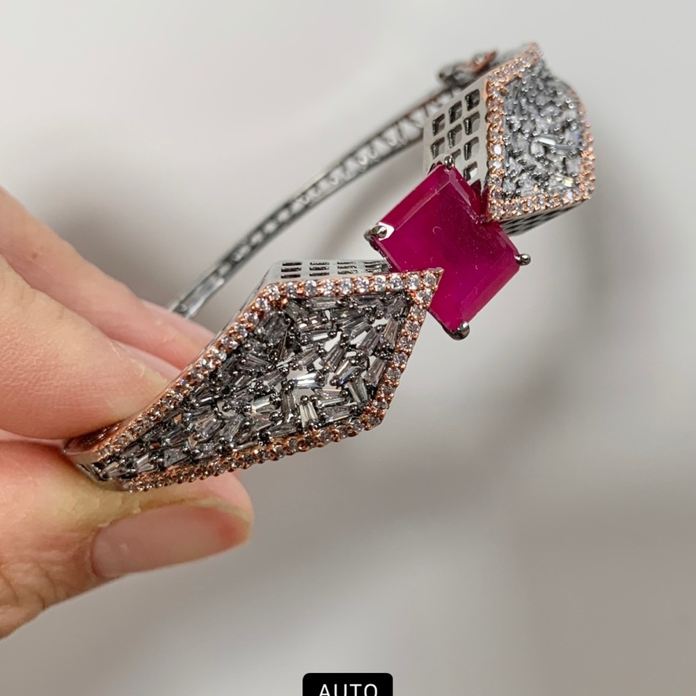 BRAND NEW Cubic zirconium cuff bracelet